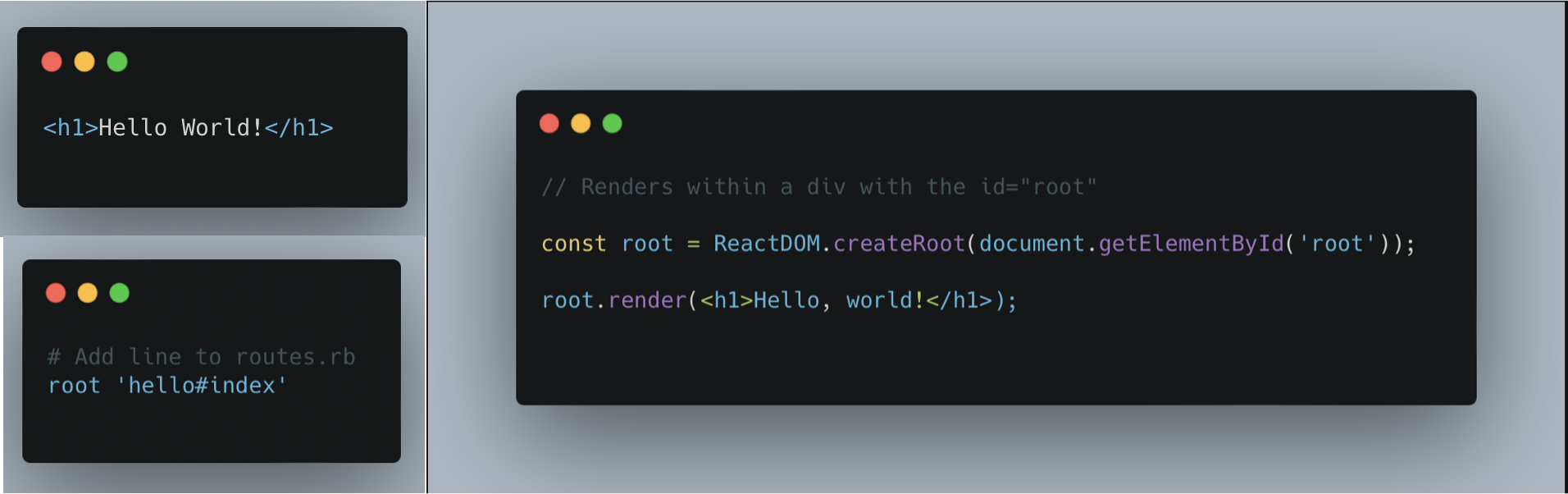 RailsVsReact-Hello-World